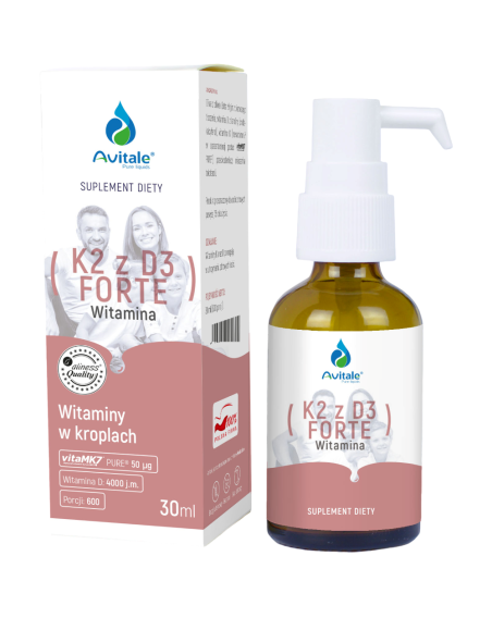 AVITALE Witamina K2 z D3 Forte 30 ml w Pakuj ZDROWIE Gdańsk Wrzeszcz