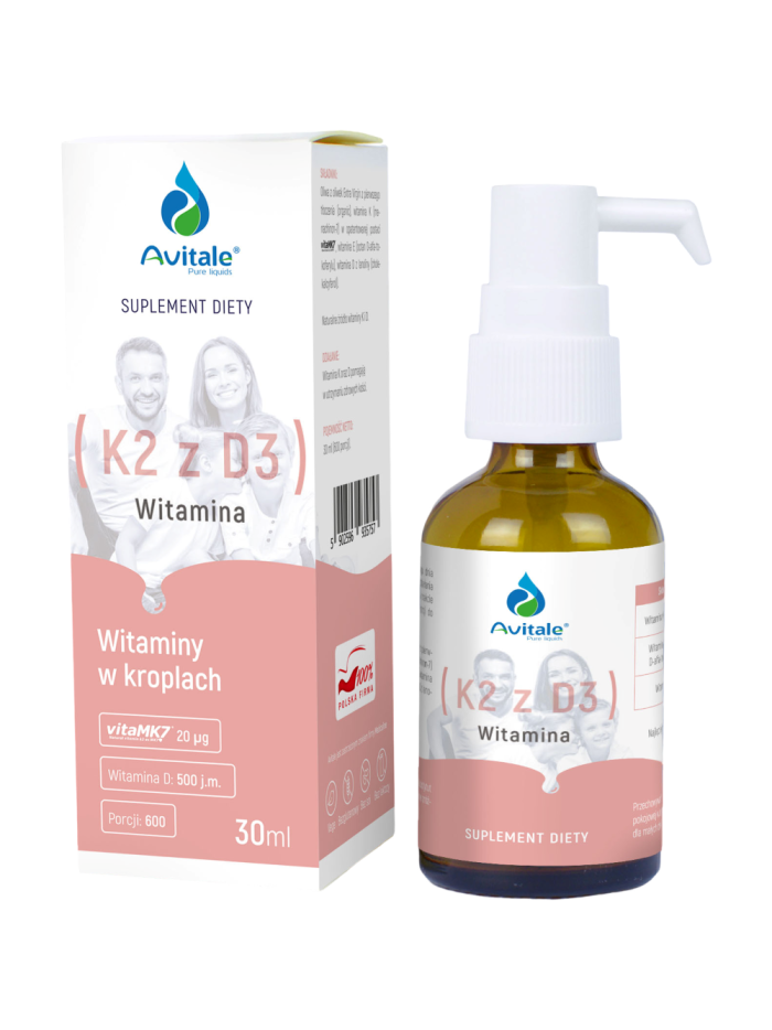 AVITALE Witamina K2 z D3 30 ml w Pakuj ZDROWIE Gdańsk Wrzeszcz