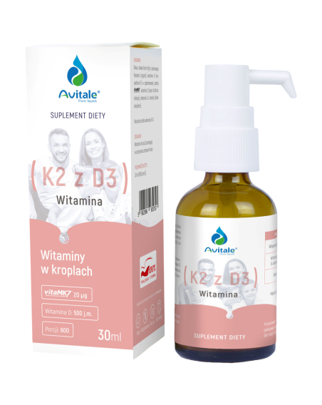 AVITALE Witamina K2 z D3 30 ml w Pakuj ZDROWIE Gdańsk Wrzeszcz