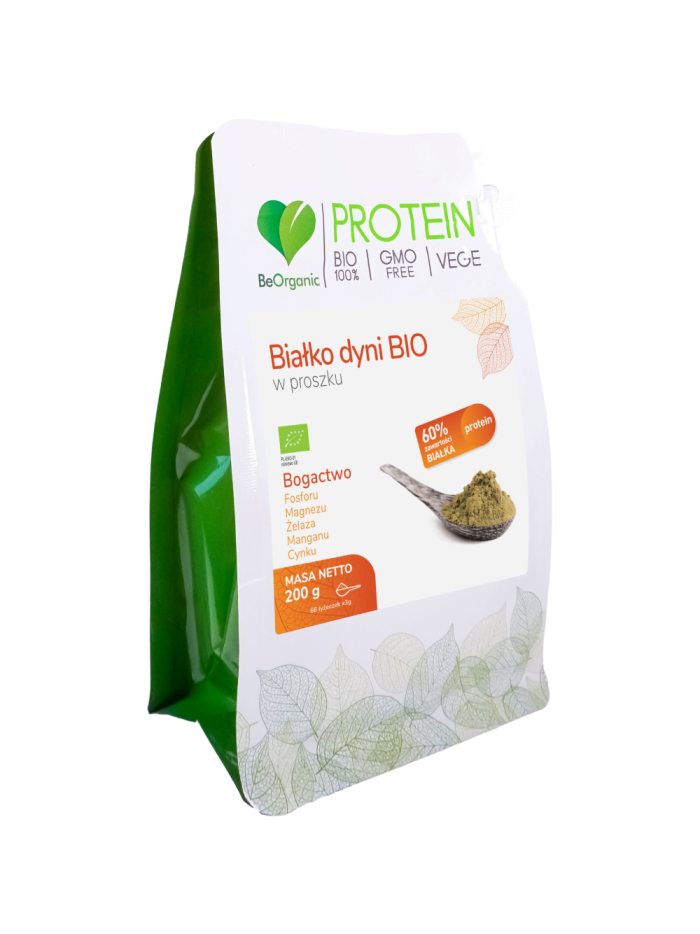 BeOrganic Białko dyni BIO w proszku 200 g w Pakuj ZDROWIE Gdańsk Wrzeszcz