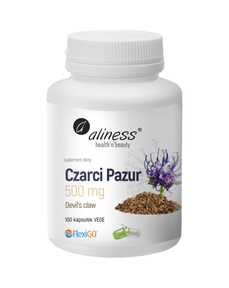 ALINESS Czarci Pazur 500mg 100 vcaps w Pakuj ZDROWIE Gdańsk Wrzeszcz
