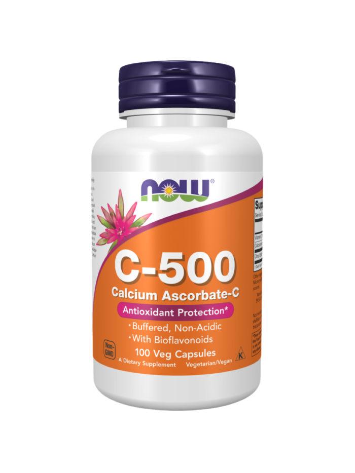 NOW FOODS Vitamin C-500 100 vcaps w Pakuj ZDROWIE Gdańsk Wrzeszcz 1