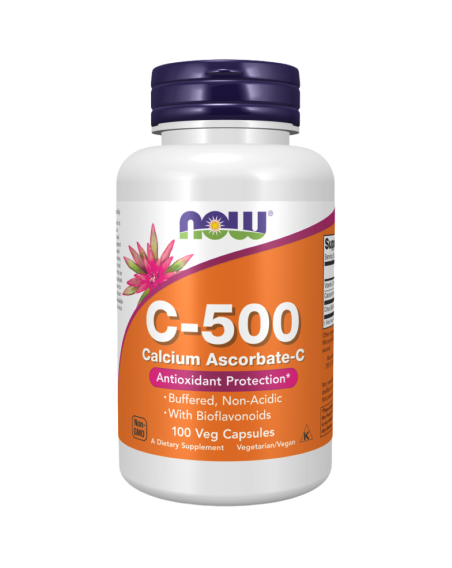 NOW FOODS Vitamin C-500 100 vcaps w Pakuj ZDROWIE Gdańsk Wrzeszcz 1