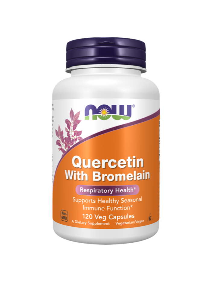 NOW FOODS Quercetin With Bromelain 120 vcaps w Pakuj ZDROWIE Gdańsk Wrzeszcz