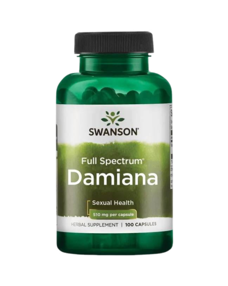 SWANSON Full Spectrum Damiana 510mg 100 caps w Pakuj ZDROWIE Gdańsk Wrzeszcz