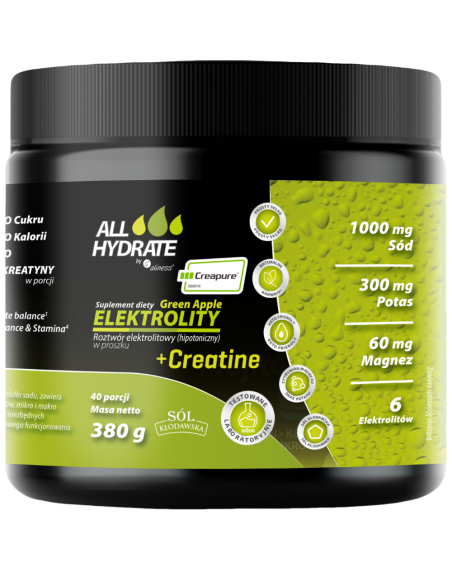 ALLHydrate Elektrolity + Creatine 380 g w Pakuj ZDROWIE Gdańsk Wrzeszcz