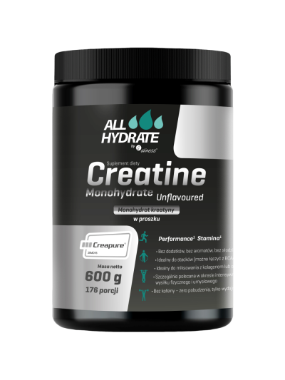 ALLHydrate Creatine Creapure 600 g w Pakuj ZDROWIE Gdańsk Wrzeszcz