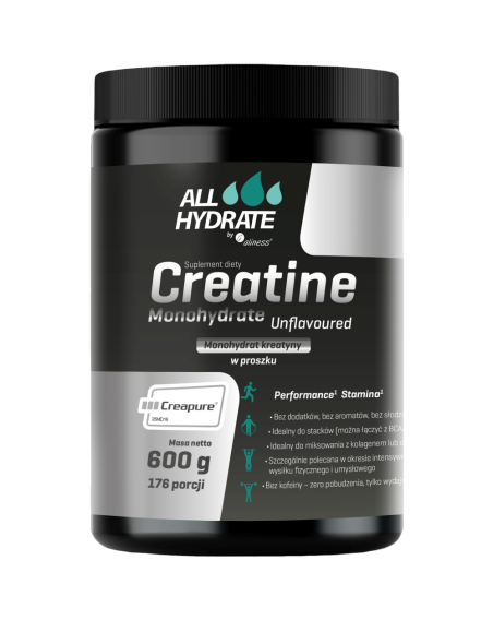 ALLHydrate Creatine Creapure 600 g w Pakuj ZDROWIE Gdańsk Wrzeszcz