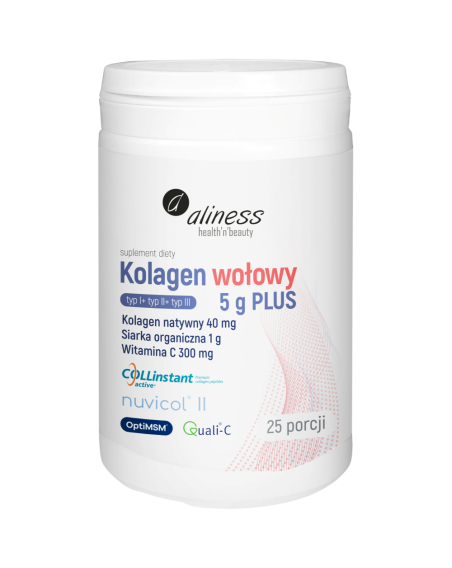 ALINESS Kolagen wołowy 5g PLUS 158,5 g w Pakuj ZDROWIE Gdańsk Wrzeszcz