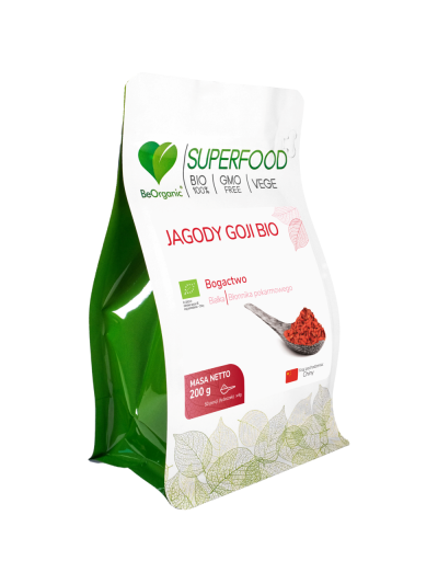 BeOrganic Jagody Goji BIO 200 g w Pakuj ZDROWIE Gdańsk Wrzeszcz