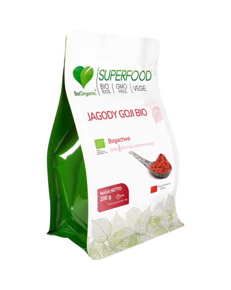 BeOrganic Jagody Goji BIO 200 g w Pakuj ZDROWIE Gdańsk Wrzeszcz