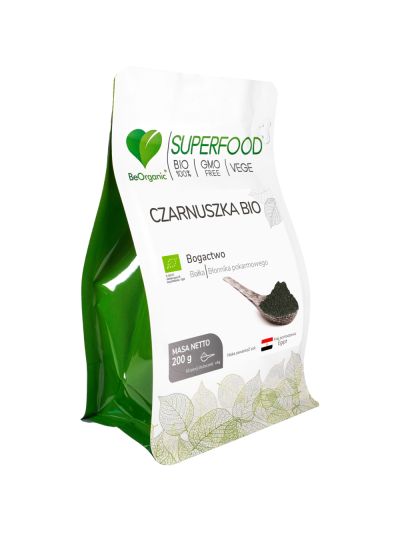BeOrganic Czarnuszka BIO 200 g w Pakuj ZDROWIE Gdańsk Wrzeszcz