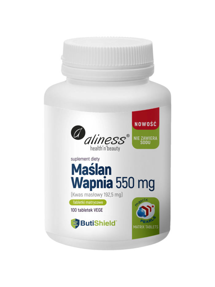 ALINESS Maślan Wapnia 550mg 100 vtabs w Pakuj ZDROWIE Gdańsk Wrzeszcz