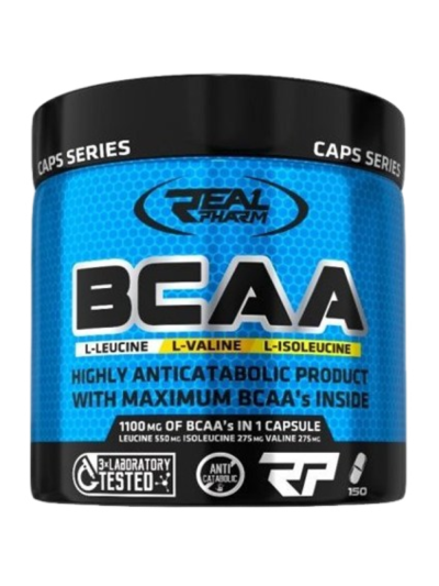 REAL PHARM BCAA 150 caps w Pakuj ZDROWIE Gdańsk Wrzeszcz
