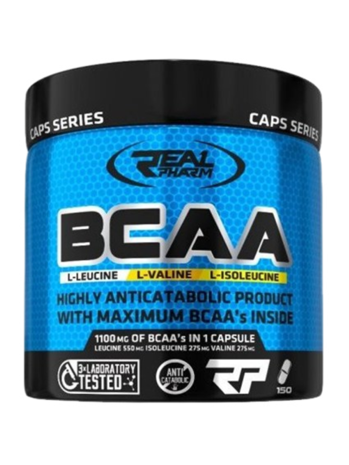 REAL PHARM BCAA 150 caps w Pakuj ZDROWIE Gdańsk Wrzeszcz