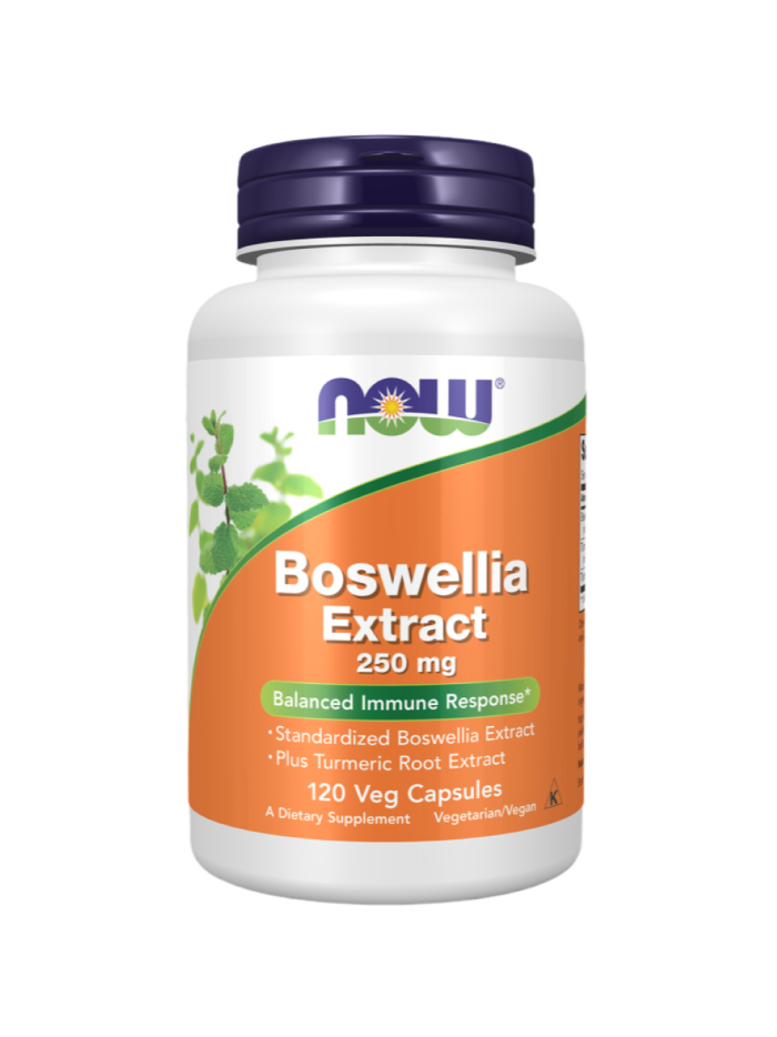 NOW FOODS Boswellia Extract 250mg 120 vcaps w Pakuj ZDROWIE Gdańsk Wrzeszcz