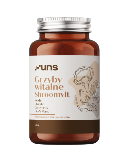 UNS Grzyby witalne Shroomvit 45 g w Pakuj ZDROWIE Gdańsk Wrzeszcz