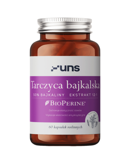 UNS Tarczyca bajkalska+ Bioperine 60 vcaps w Pakuj ZDROWIE Gdańsk Wrzeszcz