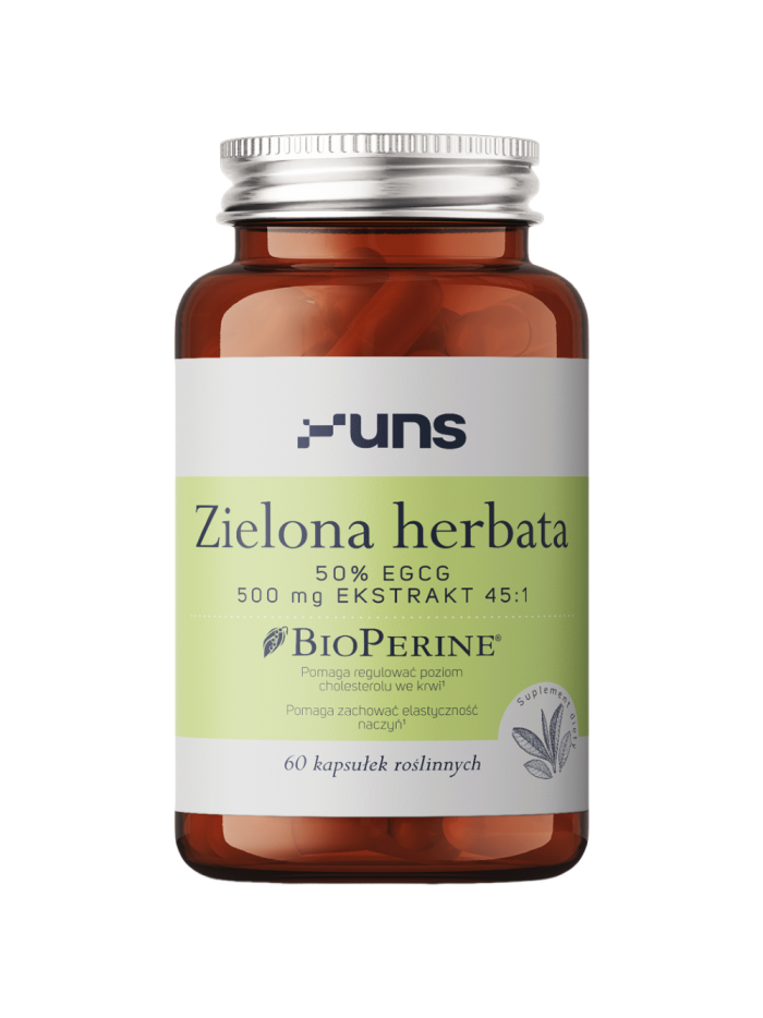 UNS Zielona herbata + Bioperine 60 vcaps w Pakuj ZDROWIE Gdańsk Wrzeszcz