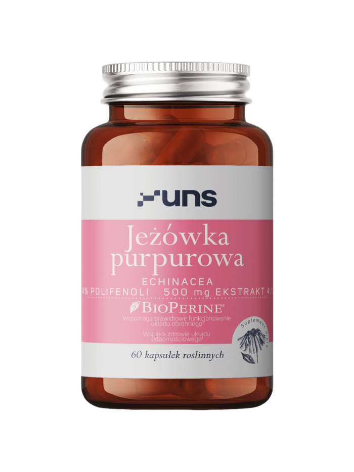UNS Jeżówka purpurowa + Bioperine 60 vcaps w Pakuj ZDROWIE Gdańsk Wrzeszcz