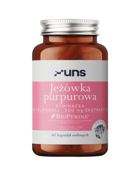 UNS Jeżówka purpurowa + Bioperine 60 vcaps w Pakuj ZDROWIE Gdańsk Wrzeszcz