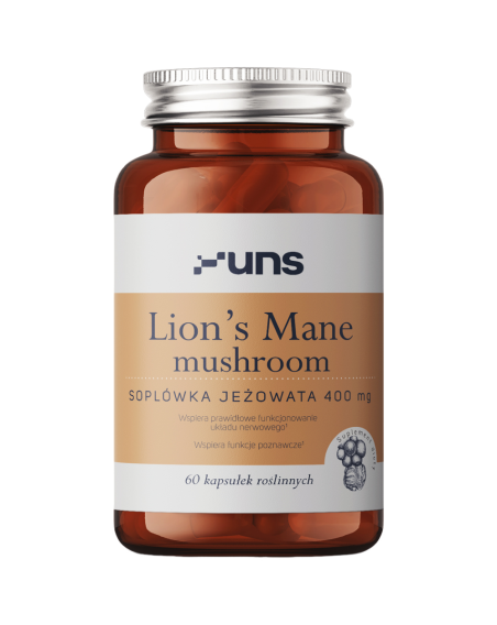 UNS Lion's Mane Mushroom 60 vcaps w Pakuj ZDROWIE Gdańsk Wrzeszcz