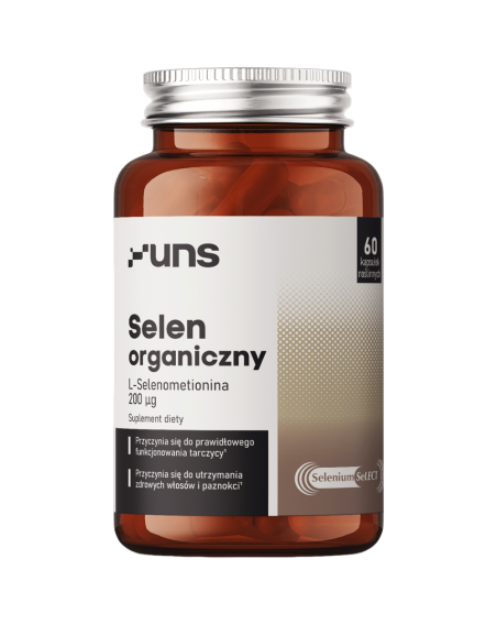 UNS Selen organiczny 60 vcaps w Pakuj ZDROWIE Gdańsk Wrzeszcz