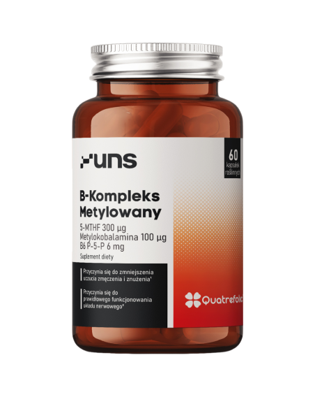UNS B-Kompleks metylowany 60 vcaps w Pakuj ZDROWIE Gdańsk Wrzeszcz