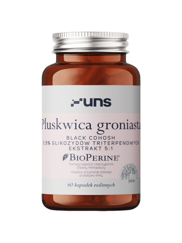 UNS Pluskwica groniasta + Bioperine 60 vcaps w Pakuj ZDROWIE Gdańsk Wrzeszcz