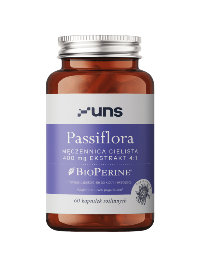 UNS Passiflora + Bioperine 60 vcaps w Pakuj ZDROWIE Gdańsk Wrzeszcz