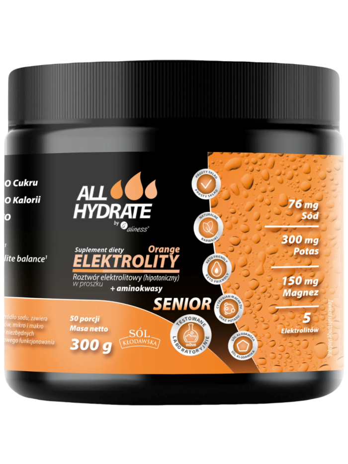 ALLHydrate Elektrolity Senior 300 g w Pakuj ZDROWIE Gdańsk Wrzeszcz