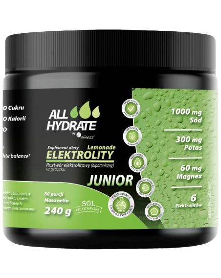 ALLHydrate Elektrolity Junior 240 g w Pakuj ZDROWIE Gdańsk Wrzeszcz
