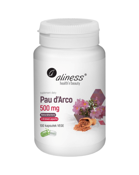 ALINESS Pau d'Arco 500mg 100 vcaps w Pakuj ZDROWIE Gdańsk Wrzeszcz