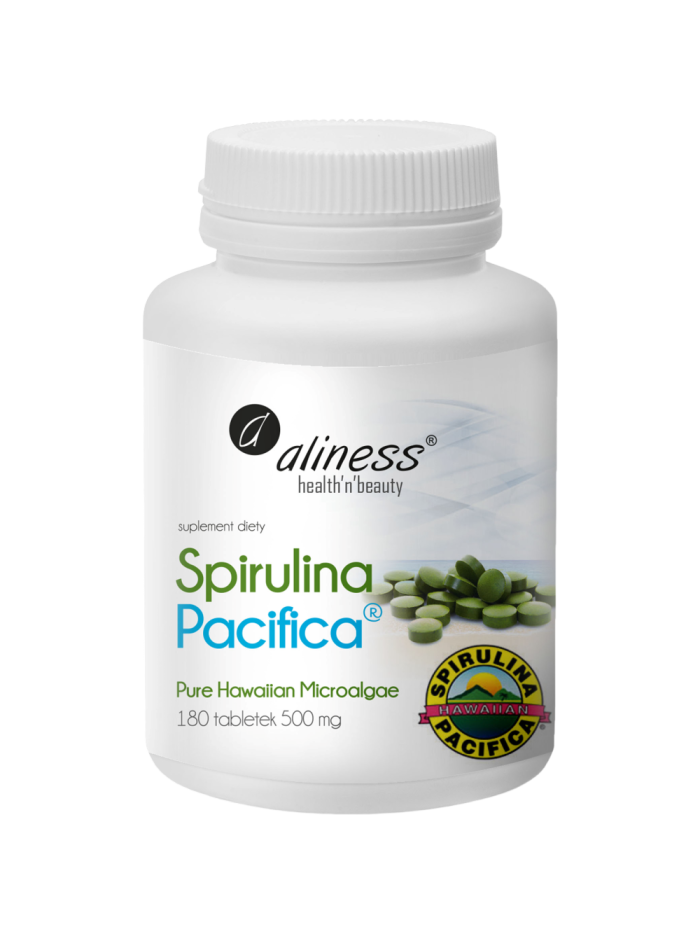 ALINESS Spirulina Pacifica 500mg 180 vtabs w Pakuj ZDROWIE Gdańsk Wrzeszcz
