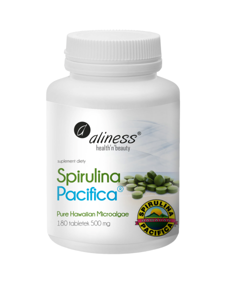 ALINESS Spirulina Pacifica 500mg 180 vtabs w Pakuj ZDROWIE Gdańsk Wrzeszcz