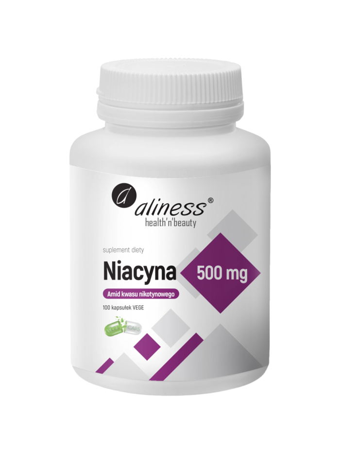 ALINESS Niacyna 500mg 100 vcaps w Pakuj ZDROWIE Gdańsk Wrzeszcz