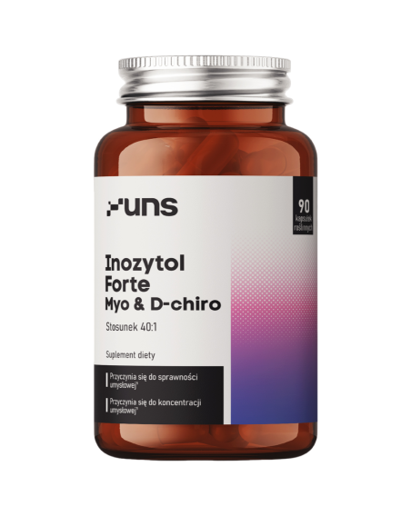 UNS Inozytol Forte Myo & D-chiro 90 vcaps w Pakuj ZDROWIE Gdańsk Wrzeszcz
