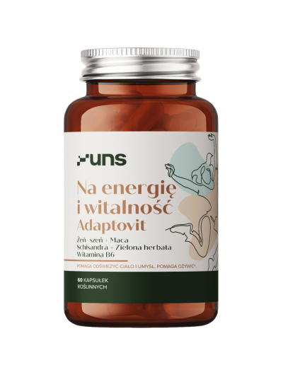 UNS Na energię i witalność Adaptovit 60 vcaps w Pakuj ZDROWIE Gdańsk Wrzeszcz