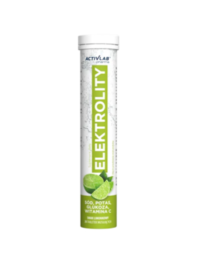 ACTIVLAB Elektrolity 20 tabs limonka w Pakuj ZDROWIE Gdańsk Wrzeszcz