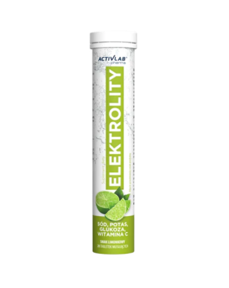 ACTIVLAB Elektrolity 20 tabs limonka w Pakuj ZDROWIE Gdańsk Wrzeszcz
