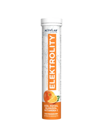 ACTIVLAB Elektrolity 20 tabs pomarańcz w Pakuj ZDROWIE Gdańsk Wrzeszcz