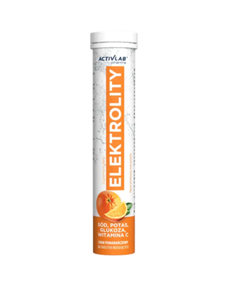 ACTIVLAB Elektrolity 20 tabs pomarańcz w Pakuj ZDROWIE Gdańsk Wrzeszcz