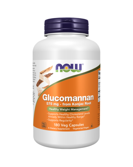 NOW FOODS Glucomannan 575mg 180 vcaps w Pakuj ZDROWIE Gdańsk Wrzeszcz