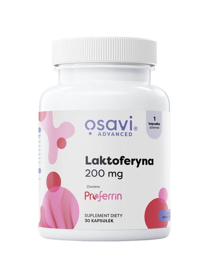 OSAVI Laktoferyna 200mg 30 caps w Pakuj ZDROWIE Gdańsk Wrzeszcz