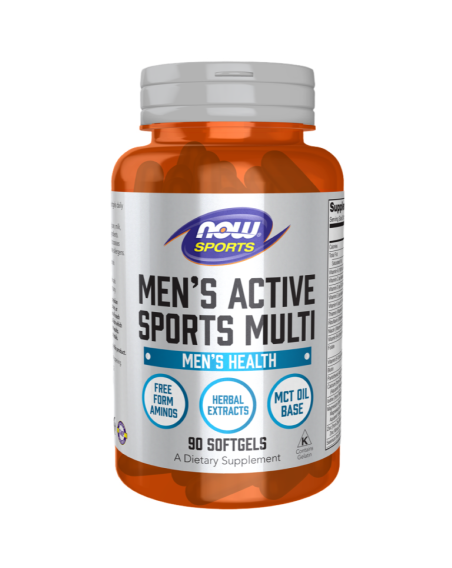 NOW FOODS Men's Active Sports Multi Softgels 90 caps w Pakuj ZDROWIE Gdańsk Wrzeszcz