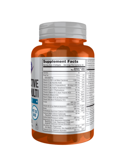 Skład NOW FOODS Men's Active Sports Multi Softgels 90 caps w Pakuj ZDROWIE Gdańsk Wrzeszcz