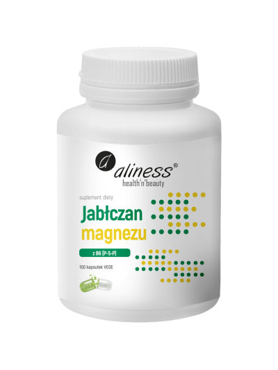 ALINESS Jabłczan magnezu z B6 P-5-P 100 vcaps w Pakuj ZDROWIE Gdańsk Wrzeszcz