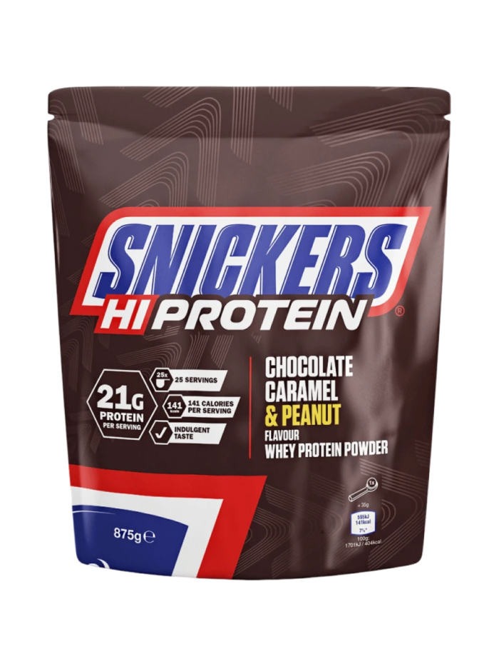 SNICKERS Hi-Protein Whey Protein 875 g czekolada w Pakuj ZDROWIE Gdańsk Wrzeszcz