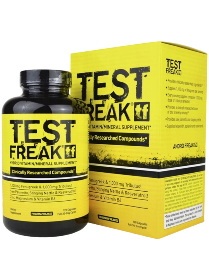 PHARMA FREAK Test Freak 120 vcaps w Pakuj ZDROWIE Gdańsk Wrzeszcz
