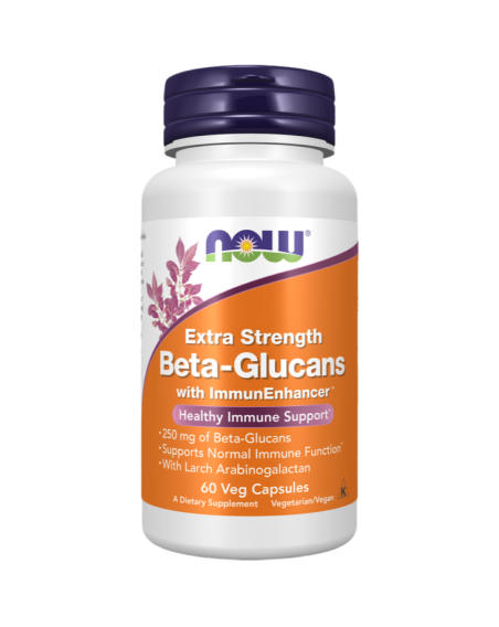 NOW FOODS Beta-Glucans Extra Strength 60 vcaps w Pakuj ZDROWIE Gdańsk Wrzeszcz